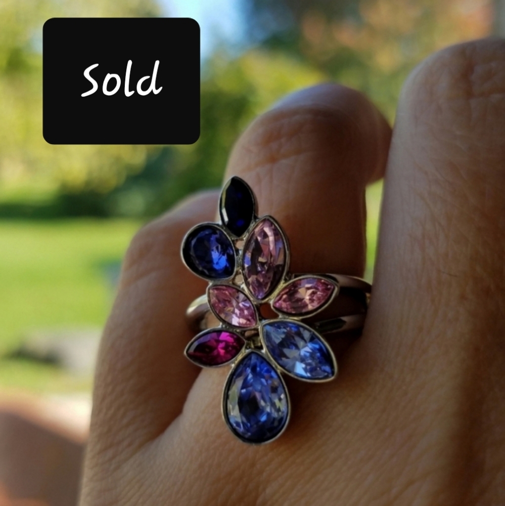 Authentic Swarovski Ring NWT - Picture 1 of 9